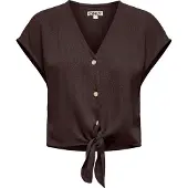 ONLY Blouse 'ONLSiesta' donkerbruin