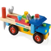 Janod - Brico'Kids - DIY vrachtwagen - 2-in-1 speelgoed