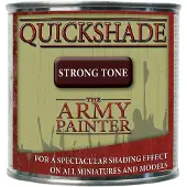 The Army Painter Quickshade Strongtone miniaturen verf 250 ml.