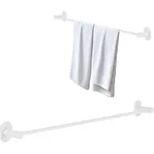 Laveo Miri - Handdoekhouder - 61cm - Bouwen & Plakken - Wit