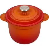 Le Creuset Cocotte Every / Rijstkoker Tradition 'Oranjerood' Ø18cm / 2L