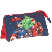 AVENGERS Etui - Pennenetui voor Kind - Rechthoekig - Blauw - Pennenzak