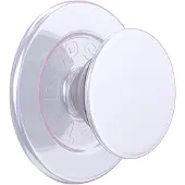 PopSockets , Smartphone PopGrip MagSafe Standaard en Selfie Functie Stevige Bevestiging, Wit