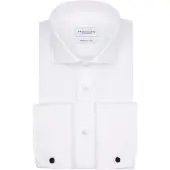 Profuomo Shirt Cutaway Dubbel Manchet Off White