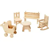 Creativ Company Maak mini houten meubels