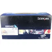 Lexmark 10B042C toner cyaan hoge capaciteit (origineel)