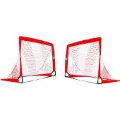 Powershot Paar POP UP doelen 1,2x0,9m - rood en wit