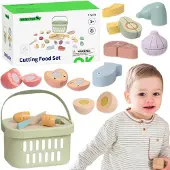 Tooky Toy Tooky speelgoed houten voedselgroenten fruitset - UNI