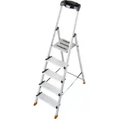 Krause 127235: Trap-steiger, model Sepuro, met 5 treden