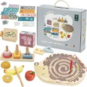 Polar B Little Thinkers Groei-mee-doos – Educatieve Speelset 24+ maanden – Puzzels & Magnetisch