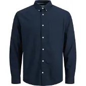 Jack & Jones Overhemd 'JJEOxford' navy