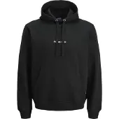 Jack & Jones Sweatshirt 'JORNorrebro' zwart / wit