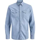 Jack & Jones Overhemd 'JJESheridan' blauw denim