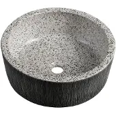 Sapho Priori Keramische waskom Ø41cm, graniet
