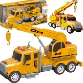 Woopie Interactieve Kraan Met Beweegbare Haakwagen 1:14 - UNI