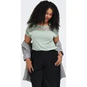 ONLY Carflake Top Dames Groen M-46/48