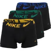 Nike Underwear Boxershorts 'Everyday Essential' blauw / donkergeel / spar / zwart
