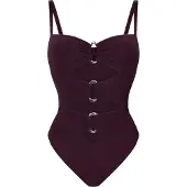 Hunkemoller Body 'Cassandra' donkerlila