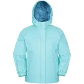 Mountain Warehouse Torrent waterdichte jas voor kinderen (Donker groenblauw)