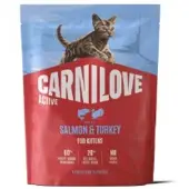 Carnilove ACTIVE - Cat - Salmon & Turkey for Kittens 400g