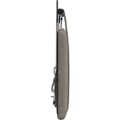 vidaXL Hangend hoofdbord Met LED-verlichting Grijs Antiek PU