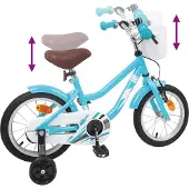 vidaXL Kinderfiets 16 Inch voor 4-6 jaar oud Lichtblauw