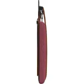 vidaXL Hangend hoofdbord Met LED-verlichting Wijnrood Antiek PU