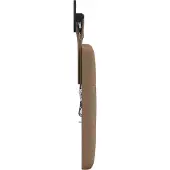 vidaXL Hangend hoofdbord Met LED-verlichting Cappuccino Kunstleer