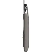 vidaXL Hangend hoofdbord Taupe Stof
