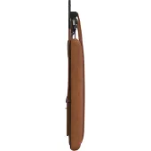 vidaXL Hangend hoofdbord Bruin Antiek PU