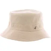 Herman bob été en coton piqué uni avec broderie H