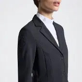 Cavalleria Toscana Dames GP Wedstrijdjas Met Rits XS Charcoal