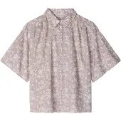 Marc O'Polo Blouse goudgeel / rosa / wit