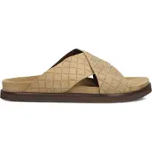 Stefano lauran Heren Slippers 26001 - Camel - Maat 46