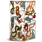 Seletti Toiletpaper Glazen Vaas 30 cm Snakes