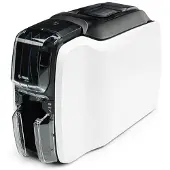 Zebra ZC100, Sublimatie-/thermische transfer, 300 x 300 DPI, PVC, PVC-composiet, 700 kaarten/uur, 150 kaarten/uur, Zwart, Wit