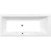 Polysan Cleo Whirlpoolbad, 180x80x48cm, Active Hydro, chroom