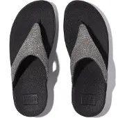 FitFlop Lulu shimmerlux toe-post sandals