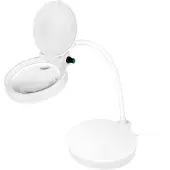 Logilink WZ0067 LED-loepverlichting, met 2 lenzen, wit, dimbaar