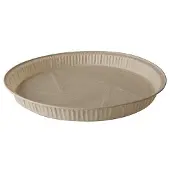 Papstar Bakvorm "puur", rond, 835 ml, bruin van perkamentpapier met siliconenlaag, geschikt om in te vriezen, Bakblik, Bruin