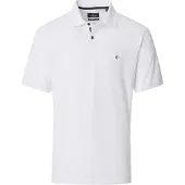 Casa Moda's Regular Fit Polo shirt Korte mouw wit