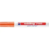 Povl Klitgaard & Co. 750 Permanent Lakmarker Oranje Medium Ronde punt - 4 mm
