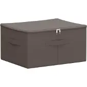vidaXL Opbergbox Nonwoven stof 43 x 34 x 23 cm 33,6 L Grijs