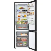 LG 375L Koel-vriescombinatie Zwart | Zero Clearance | NatureFRESH | DoorCooling+ | LinearCooling | NL - GBBS726AEV