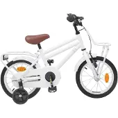 vidaXL Kinderfiets 14 Inch voor 3-5 jaar oud Wit