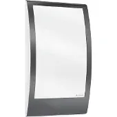 Steinel Wandlamp buiten L 22 N, zwart, Roestvrij staal, Modern, Wandlamp buiten