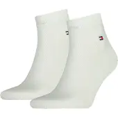 Tommy Hilfiger Sneakersokken van katoenmix in een set van 2 paar, model '2ER QUARTER'