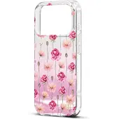 IDEAL OF SWEDEN Mirror Case voor de Apple iPhone 17 Pro - Rose Blush Floral