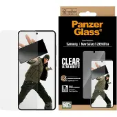 PanzerGlass Ultra-Wide Fit Anti-Bacterial Screenprotector incl. applicator voor de Samsung Galaxy S26 Ultra