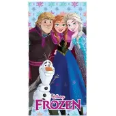 Disney Frozen strandlaken Friends sneldrogend 70 x 140 cm - polyester